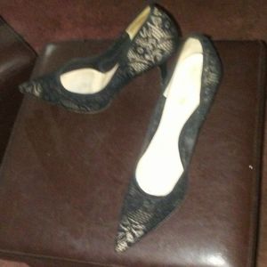 Anne Klein Lace Pumps